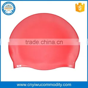 Custom Silicone Swim Cap/have Your Own Logo Swimming Cap thumbnail-1