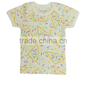 New Style Comfortable Polo t Shirt and Pant for Babies With Organic Short Sleeve Printed Babys t Shirt thumbnail-3