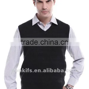 2012 Fashional Men's Sleeveless Sweater thumbnail-1