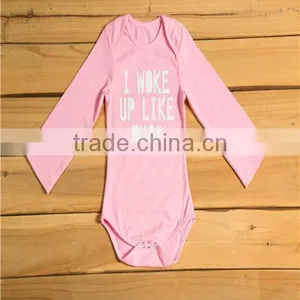 100% Cotton Onesie Baby Romper Baby Long Sleeve Romper thumbnail-1