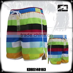 Shorts for Men Beach Wear Rainbow Printing Shorts Wholesale Toddler Boy Swim Trunks thumbnail-1