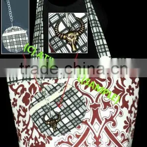 COTTON CANVAS HANDBAGS thumbnail-1
