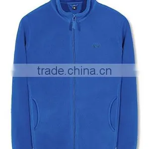 Cheaper Customized Designs Polar Fleece Jackets Wholesale Warm Good Quality Stand Collar Jackets thumbnail-2