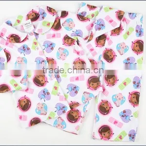 Fire Prevention Sleep Wear Patent Licensing Girls Pajamas Sleep Wear for Winter thumbnail-6