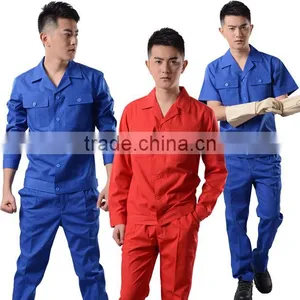 Custom Nice Design Wear Rough Cheap Workwear Man Navy Work Uniform Wholesale thumbnail-1