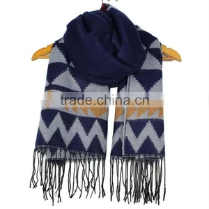 Women Geometric Winter Scarf Christmas Festival Scarf RL-245 thumbnail-6