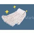 Commercial Dust Head Cotton Wet Floor Mop WIth Polymer Yarn Connector thumbnail-1
