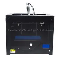 Manufacturer Directly Sale Dual Extruders 3D Printers Desktop FDM 3D Printer Machines thumbnail-1