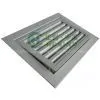 Air Grille (aluminum Air Grille, Diffuser, Grid) With Aluminum Frame, Steel Perforated Grille Core. thumbnail-1