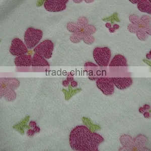 100% Polyester Printed Coral Fleece Fabric/cssj-017 thumbnail-1