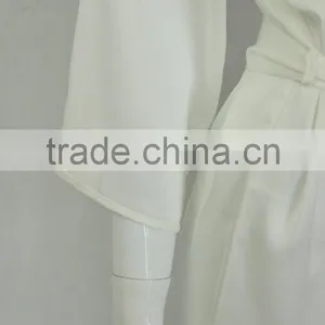 2017 New Style White Matte Kimono Chiffon Robe thumbnail-5