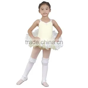 Children Cross Back Tutu Leotard Dress. Camisole Tutu Dress thumbnail-1