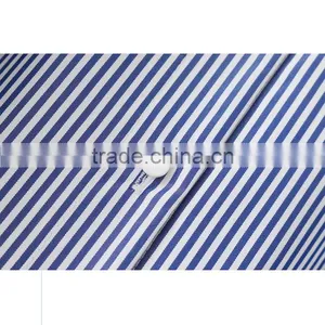 High Quality Womens 100% Cotton Long Sleeve Embroidery Strip Shirt thumbnail-4
