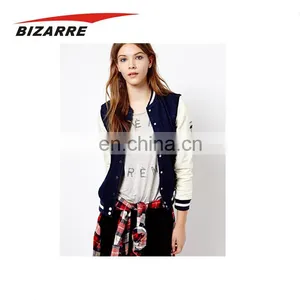 Wholesale Fashion Design Women Casual Baseball Hoodie thumbnail-5