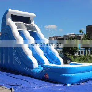 New Finished Available Inflatable Slide Big Water Slides for Sale thumbnail-1