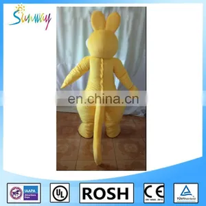 2016 Wholesale Hot Sale Cheap Christmas Plush Kangaroo Mascot Costume thumbnail-3