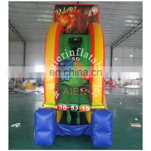 2016 Aier 3 Hoops Inflatable Basketball Hoop, Kids Basketball Shoot Sport Game thumbnail-1