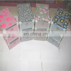 Color Plastic Shoe Box thumbnail-1