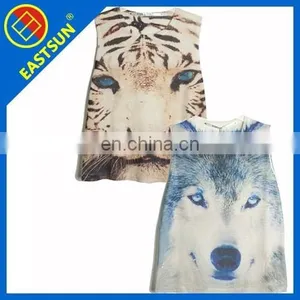 2015 High Quality Cheap Designer Animal Picture Vest thumbnail-1