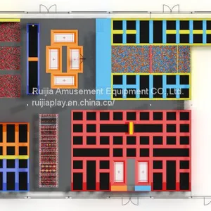 Hot Sale Customized Fitness Indoor Trampoline for Kids thumbnail-1