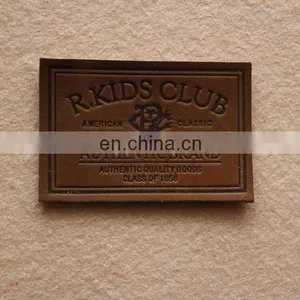 Metal Logo Jeans Label/Leather Patch thumbnail-1