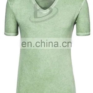 New Products Attractive Style Deep v Neck t Shirt for Wholesale (Trachten Shirt) thumbnail-1