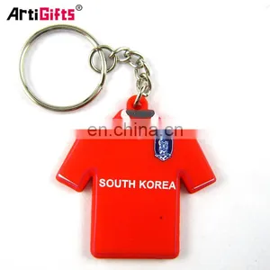 Wholesale Custom Bulk World Cup Printing Neoprene Silicone Wristband Keychain thumbnail-3