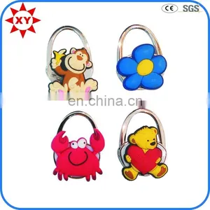 2015 New Promotion Wholesale Cute Design Silicone Purse Hanger thumbnail-1