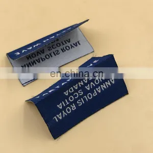 Mitre Fold Woven Label New Woven Label Printed Clothing Label thumbnail-6