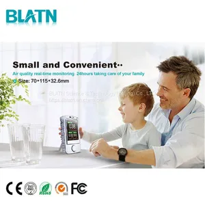 Protable Smart Handhold HCHO CO2 PM2.5 PM10 4 in 1 Gas Detector thumbnail-4