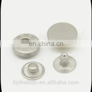 New Arrival Products, Shiny Side Matte Nickel Metal Snap Button, Snap Dome Button thumbnail-5