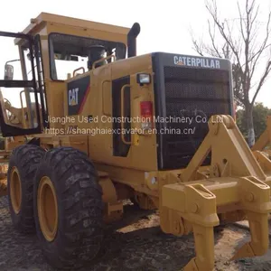 Used Original Japan CAT 140K Motor Grader thumbnail-1
