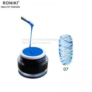 RONIKI Spider Gel,Nail Art Gel,Spider Gel Polish,Nail Painting Color Gel thumbnail-4