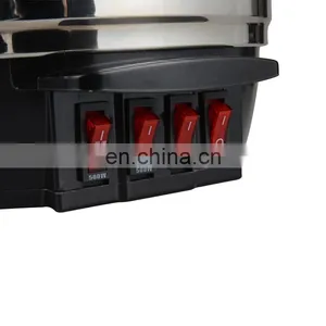Multipurpose Home Appliance Stainless Steel Three Layers Electric Steamer Cooking Pot thumbnail-6
