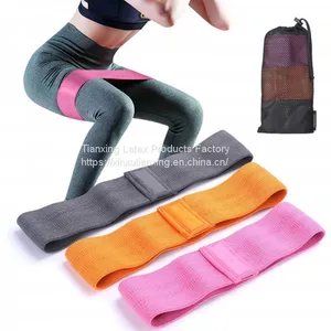 Custom Logo Stretch Fitness Loop Leg Training Hip Band thumbnail-5