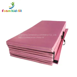Four Folding Gymnastic Landing Mat for Fitness Body Building thumbnail-3