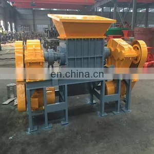 2-6t per Hour Capacity PP,PE Plastic Tyre Shredder Machine, Waste Tire Shredder for Sale thumbnail-2