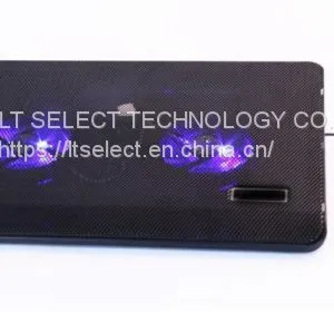 Cheap Laptop Cooling Pad Two 14cm Fan X2 thumbnail-1