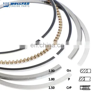 AT-1.0 FLEX Gasoline Engine Parts Piston Ring 67.11 mm A70650/APX.AVW690 With Chrome Plating For VW thumbnail-2