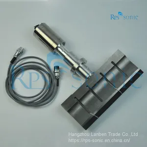 High Amplitude Rubber Tire Tread 20Khz Ultrasonic Cutting Equipment thumbnail-1
