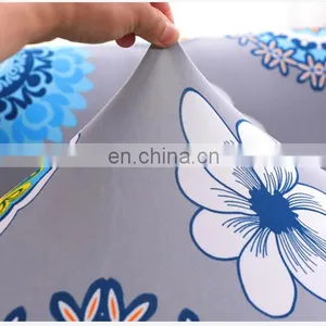 HOT Selling 100%polyester Printed Elastic Sofa Cover+Two Cushion Covers Universal Fitted Sofa Slipcover thumbnail-3