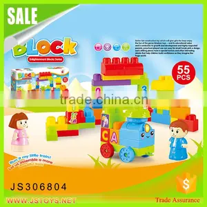 JSTOYS Big Set Construction Plastic Building Blocks thumbnail-1