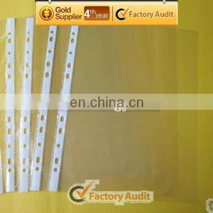 11 Holes pp Sheet Protect File Making Machine thumbnail-1