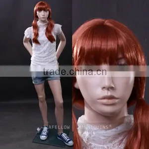 Wholesale Cheap Fiberglass Children Mannequin Teenager Girls Realist Dummy Manikin SK07 thumbnail-1