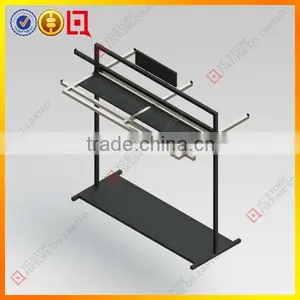 Free-standing Retail Metal Clothing Display Rack thumbnail-1