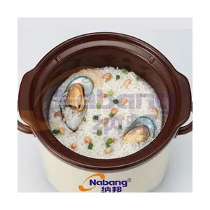 1.5L Multi Function Electric Slow Cooker With Ceramic Inner Pot & Plastic Lid Handle thumbnail-4