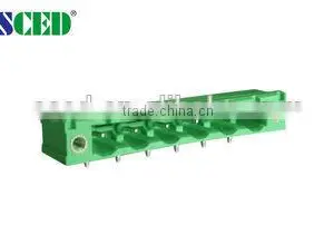 Termin Block 7.62mm 300V 18A Pluggable PCB Terminal Block Connector With Header Male Sockets 14 Poles thumbnail-1