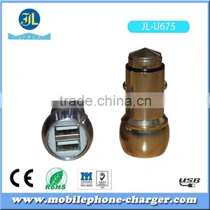 Electric Type Multi-function 5v 3.1A Car Charger MP3/MP4 Player Use Mobile Fast Charger Car Charger thumbnail-1