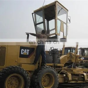 USA Original CAT 12H Motor Grader Loading, Caterpillar 12H Load to Nigeria, Loading Service for CAT 12H thumbnail-2