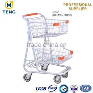 American Style Wal-Mart Shopping Trolley Cart thumbnail-1